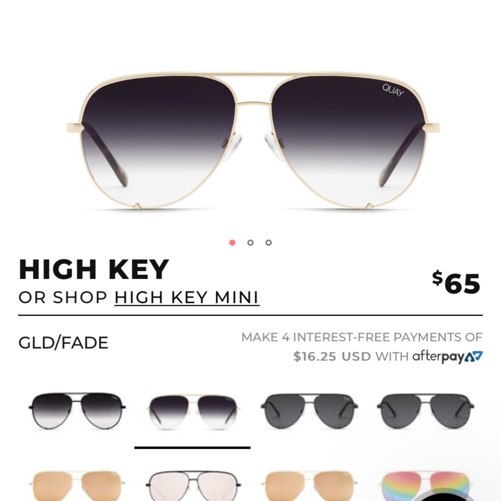 Quay sunglasses